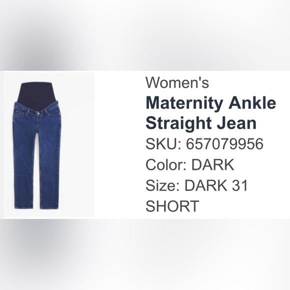 Abercrombie and fitch maternity jean - Picture 1 of 5